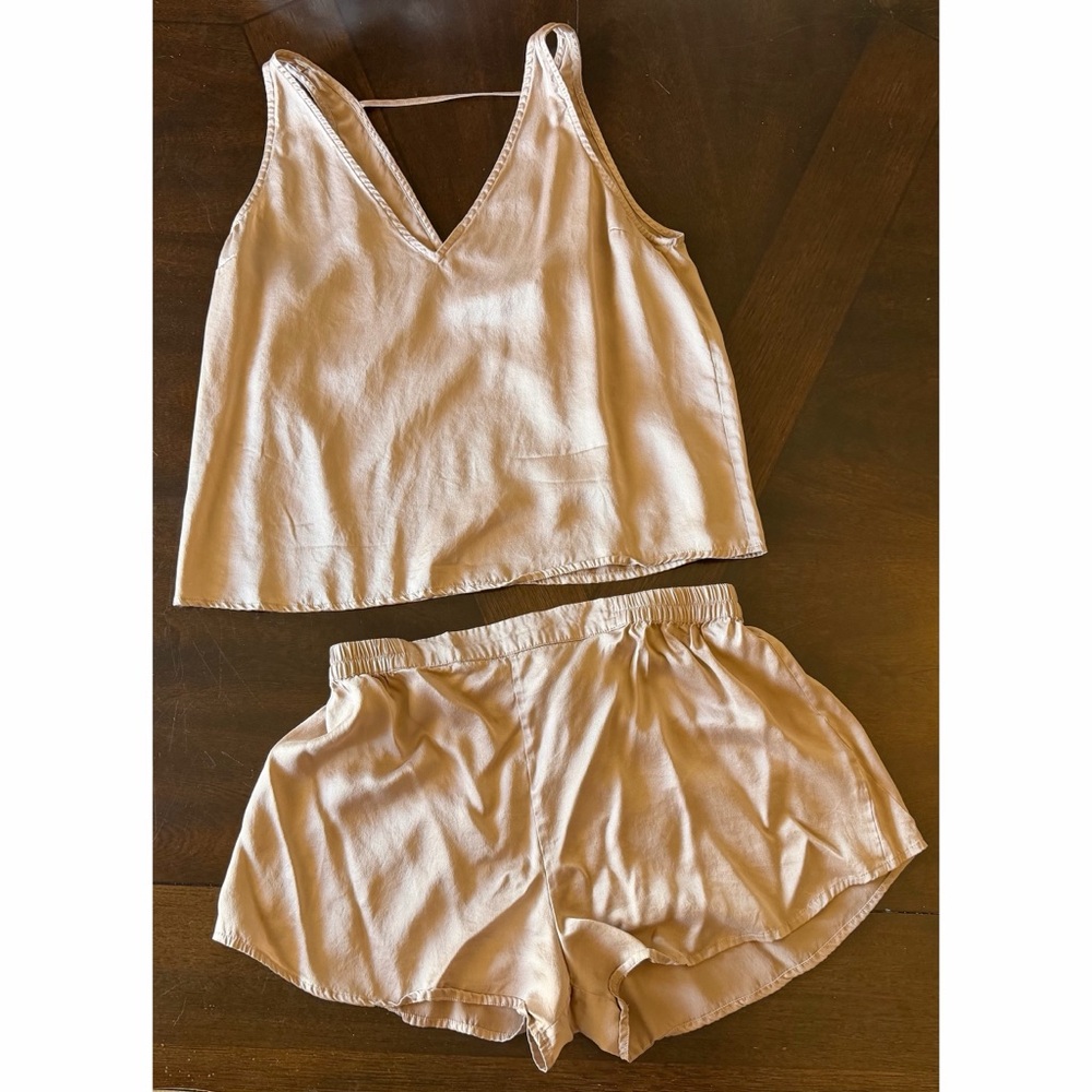 Lunya Washable Silk Tank Set